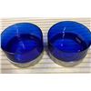 Image 2 : 2 Cobalt Blue Large Bowls