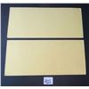 Image 2 : Rare pair of Rogers Golden syrup, ink blotters - unused - 4"x 8 3/4"