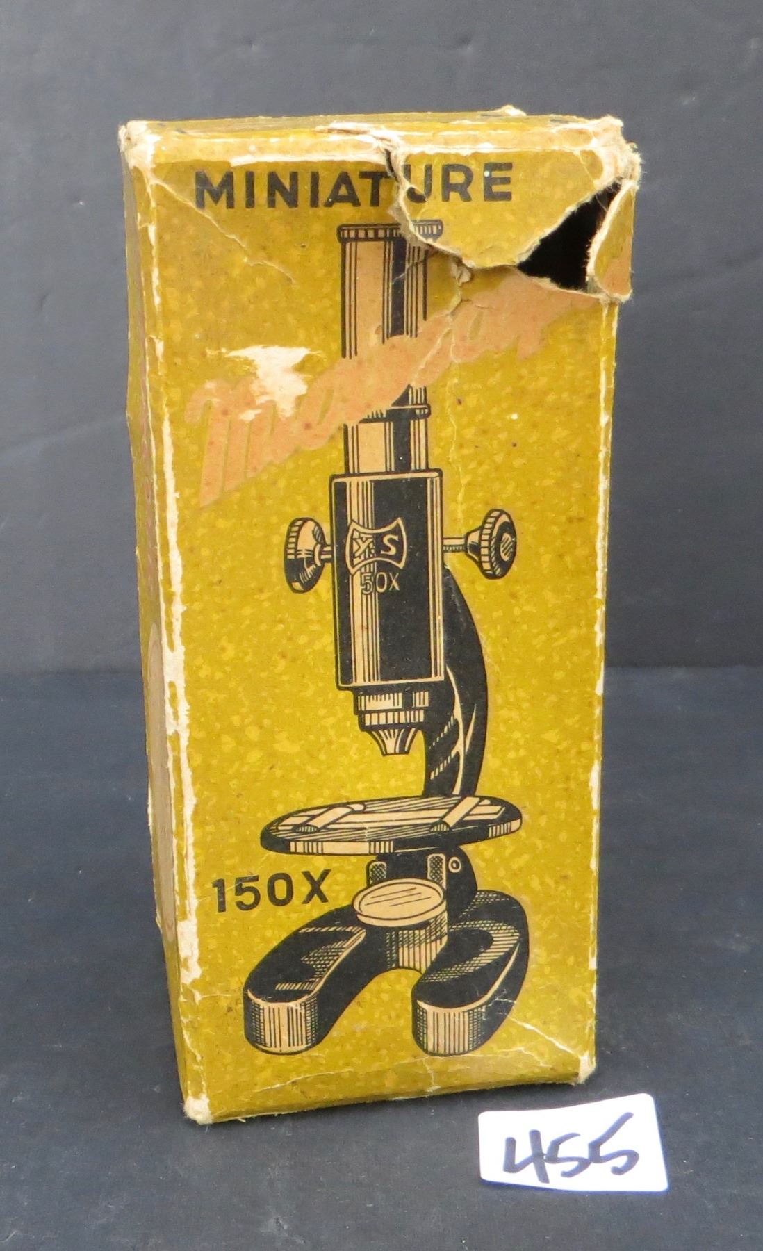 150x Microscope Example Miniature microscope w/ original box - 150x 4