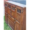 Image 7 : Vintage Bakers Hutch. 37.5” high X 47” wide X12” deep