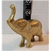 Image 2 : Solid brass elephant & animal tooled bowl.