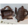 Image 3 : Cast iron coffee pot wall hooks.