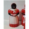 Image 2 : Black Americana salt & pepper shakers. Aunt Jemima & Uncle Moses.