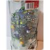 Image 5 : Large 3 litre Smirnoff vodka bottle filled with 350 marbles.