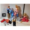 Image 1 : Barbie horse, 3 dolls & clothes