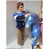 Image 6 : Barbie horse, 3 dolls & clothes