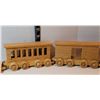 Image 3 : Solid Oak 5 piece train.