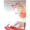 Image 8 : Paper mache, carousel style rocking horse. Approx. 26” high, 29” long.