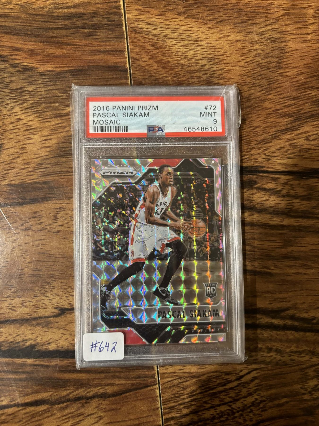 Pascal Card Pascal Siakam - Rookie Card - Graded PSA 9 - Mint - Schmalz Auctions