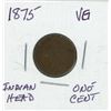 Image 1 : 1875 USA Indian Head Cent