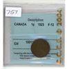Image 1 : 1923 Graded One Cent