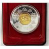 Image 2 : 2000 Year of the Dragon Silver & Plated 15 DOLLARS