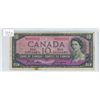 Image 1 : 1954 Canadian 10 dollar bill - Beattie/Coyne - B/T 6305582