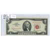 Image 1 : 1963 USA 2 dollar red seal bill - A 10101133 A