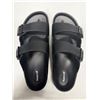 Image 1 : Prospector men's 11 number black slippers with box.