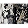 Image 6 : Lot of miscellaneous electronics items. - Phone cords, blank CD's, Xbox accessories, headphones, eth