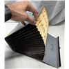 Image 5 : Expanding accordian portable file folder.
