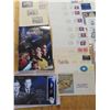 Image 3 : Lot of stamp+ envelopes+ canadian official stamps