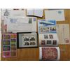 Image 5 : Lot of stamp+ envelopes+ canadian official stamps