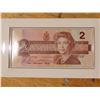 Image 2 : 1996 canada's new uncirculated $2 coin and bank note set