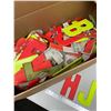 Image 2 : Vintage Letters & Numbers & Clips - Approximately 300