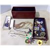Image 1 : Jewelry Box with lot of Jewelry