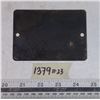 Image 2 : "Be Careful" Porcelian Plate for Tractor 4"x3"