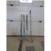 Image 1 : vintage CCM hockey stick and 3 hockey sticks