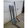 Image 2 : vintage CCM hockey stick and 3 hockey sticks