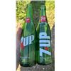 Image 1 : 2 Vintage 7up Bottles