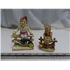 Image 1 : 2 Painted Figurines