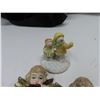 Image 2 : Lot of Cherub Ornaments & Snowman "Ice Sculpture"