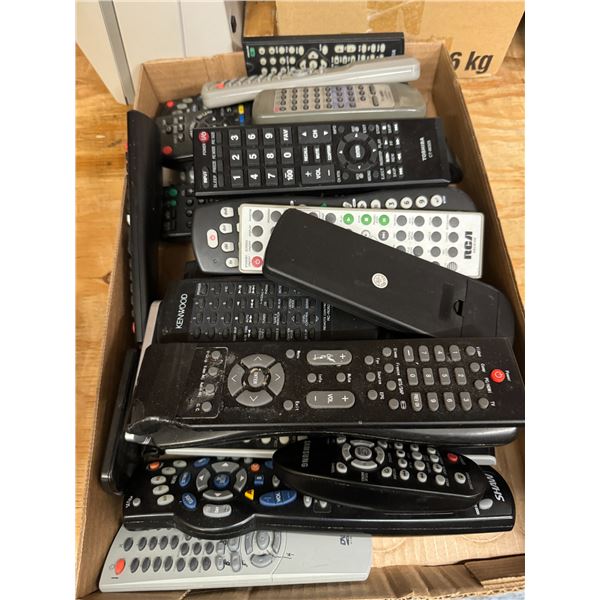 Assorted remotes