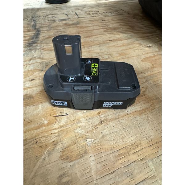 Ryobi lithium 18 V battery