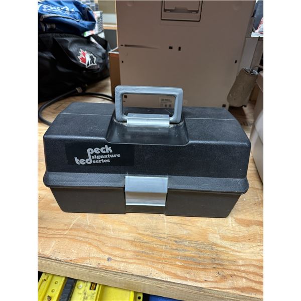 tacklebox and contents