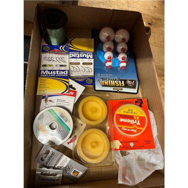 Fishing line hooks, etc.