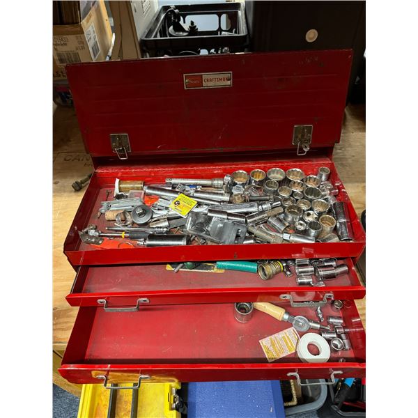 Craftsman toolbox and contents