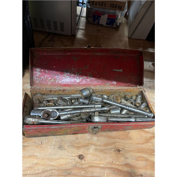 Assortment  of socket tools