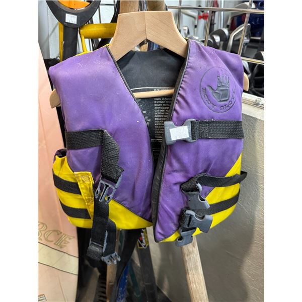 Body glove, child size, life jacket