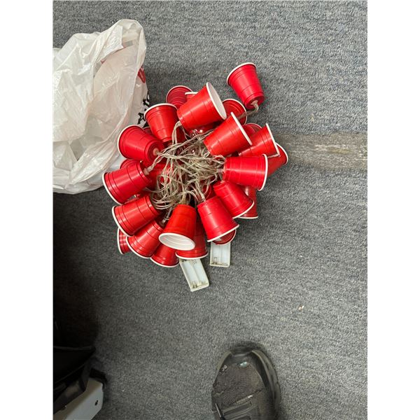 Red solo cup lights
