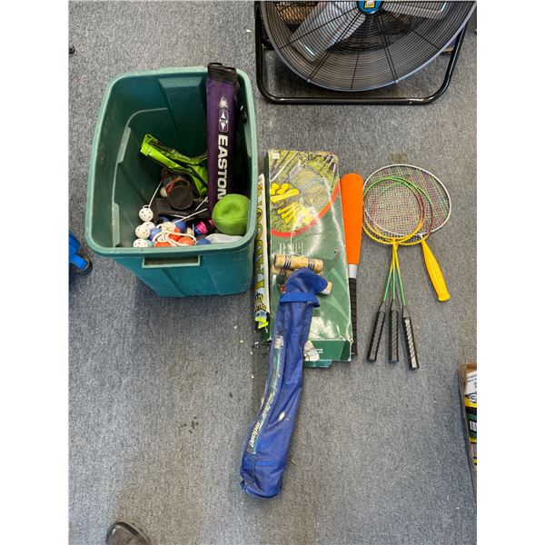 Sports lot, badminton, etc.