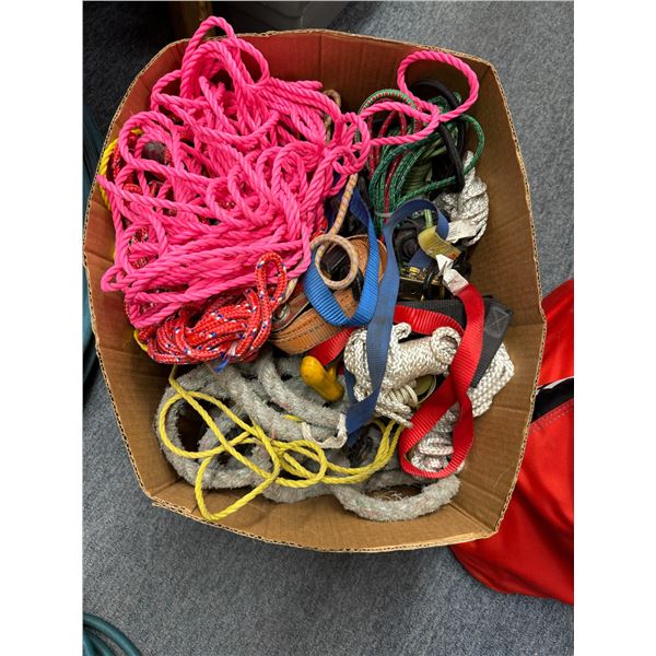 Rope straps and bungees