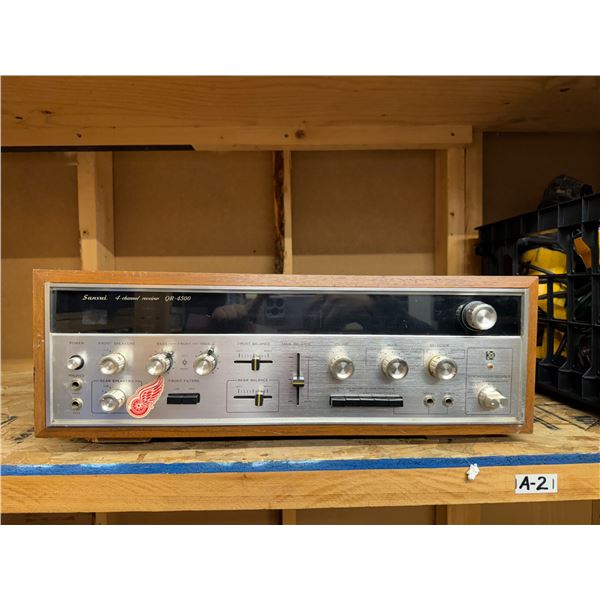 Sansui four channel receiver, QR 4500