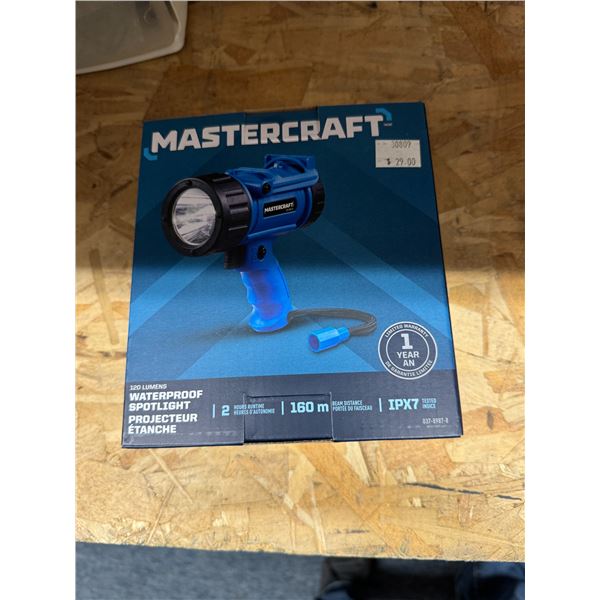 Mastercraft waterproof spotlight