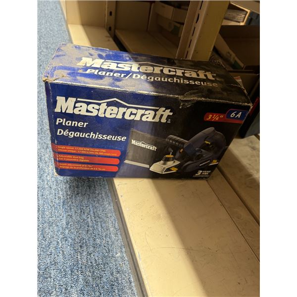 Mastercraft planer