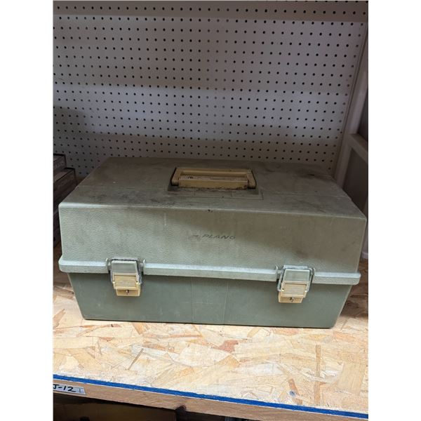 Plano, tacklebox and contents