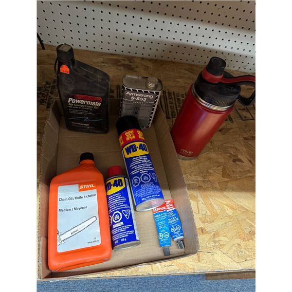 Water bottle and open fluids