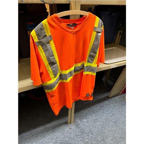 Work king extra large safety shirt