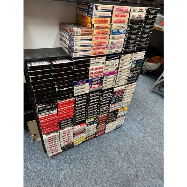 VHS lot
