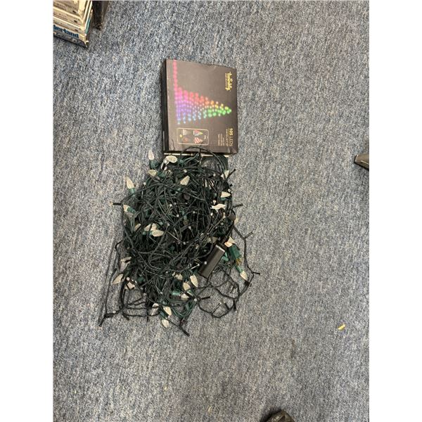 Twinkly lights and LED lights